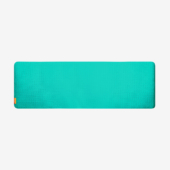 Earth Elements 5 mm Yoga Mat - Teal Onyx (Unrolled View)
