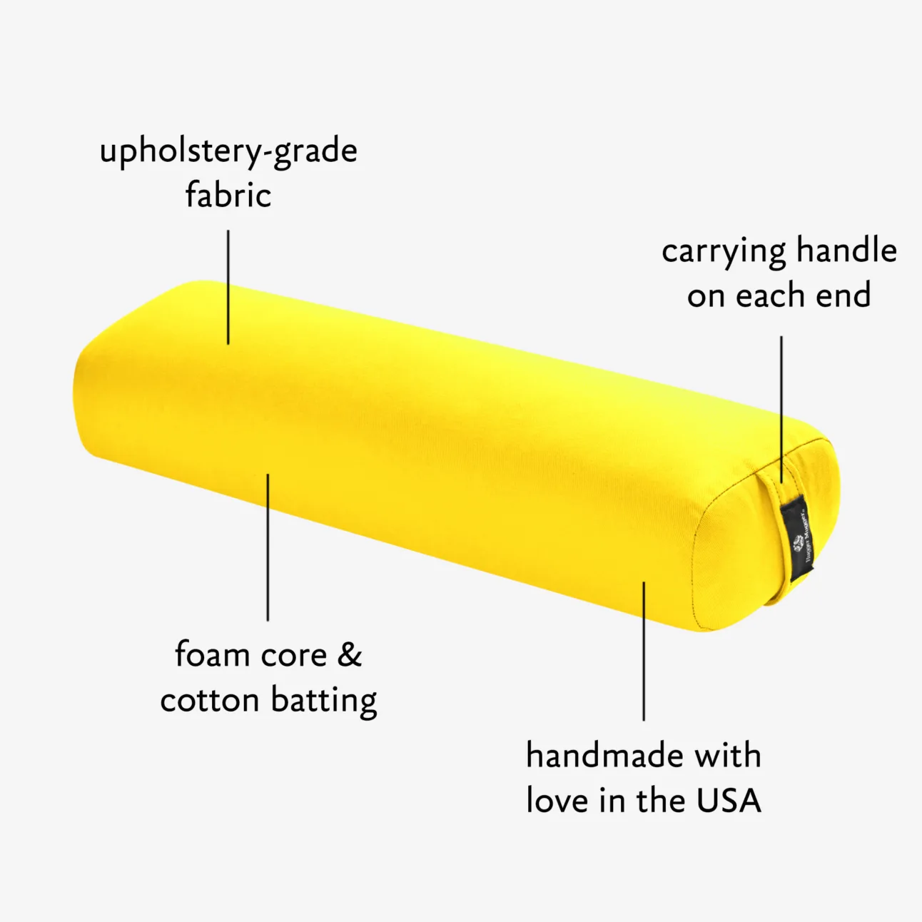 Junior Yoga Bolster - Sun (Diagram)