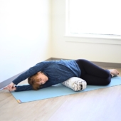 Junior Yoga Bolster - Wild Sky