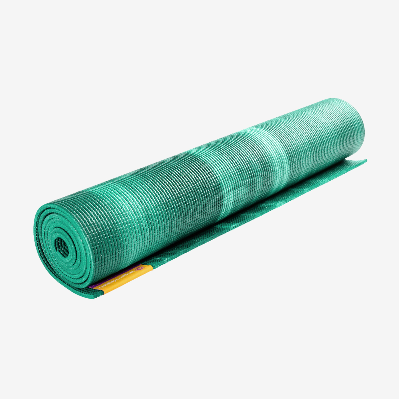 Nature Collection Ultra Yoga Mat - Evergreen (Rolled View)