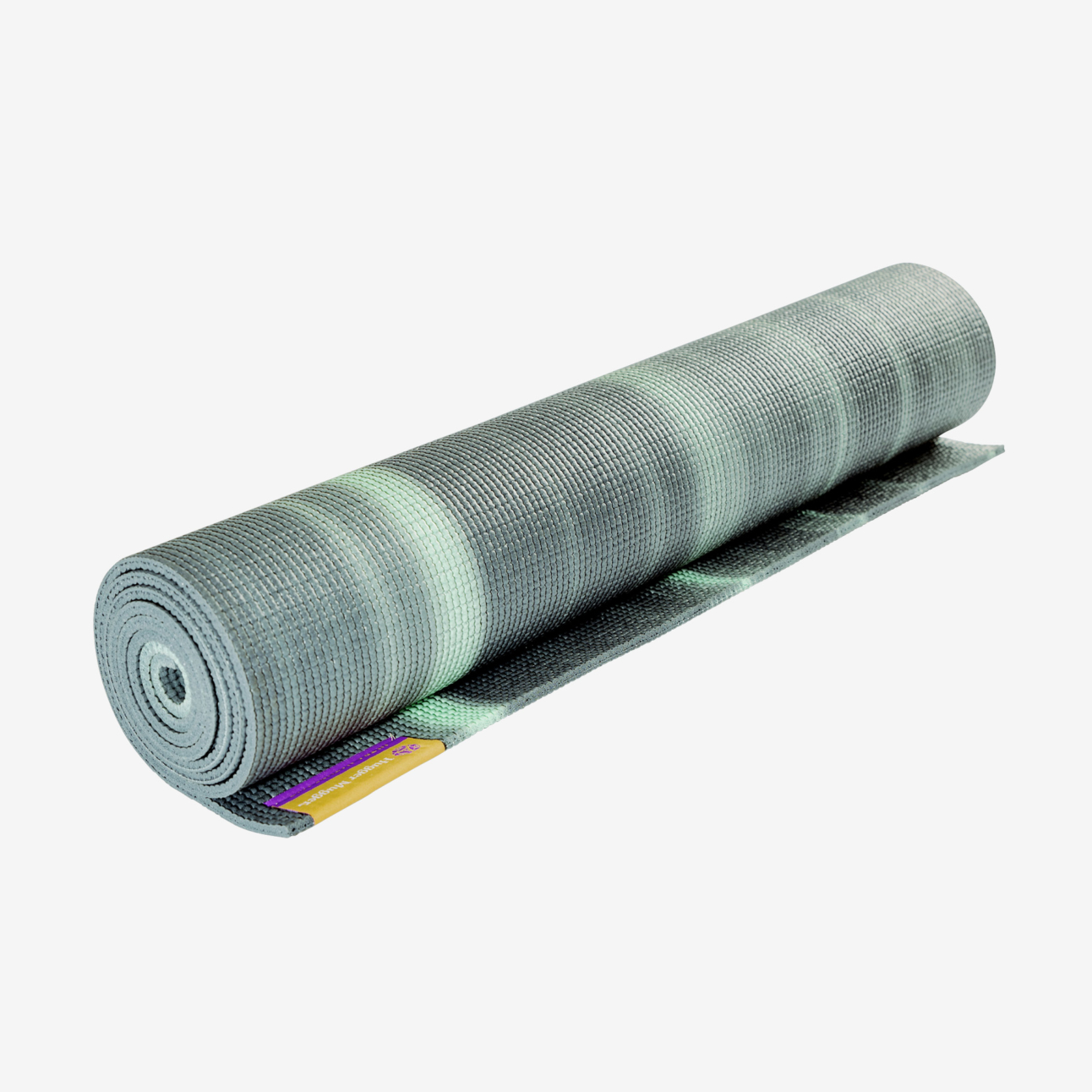 Nature Collection Ultra Yoga Mat - Pacific Fog (Rolled View)