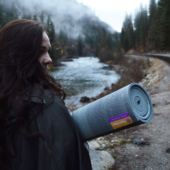 Nature Collection Ultra Yoga Mat - Pacific Fog