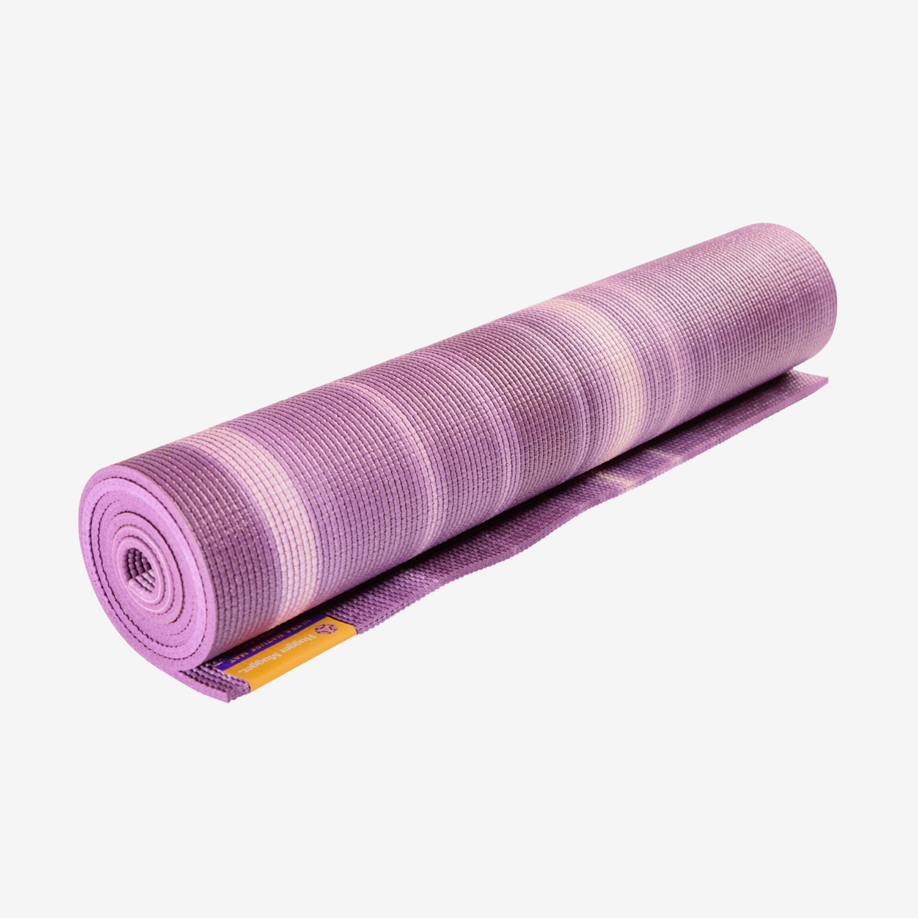 Nature Collection Ultra Yoga Mat - Purple Mountain (Rolled View)