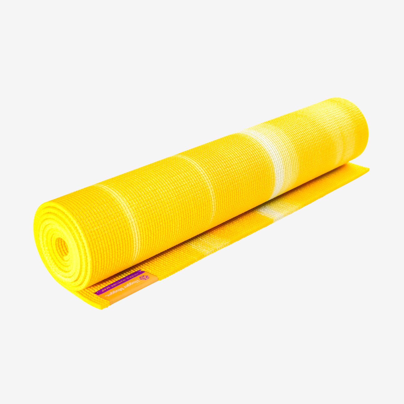 Nature Collection Ultra Yoga Mat - Sunshine (Rolled View)