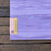 Corner of Para Rubber Yoga Mat - Lotus