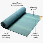 Para Rubber XL Yoga Mat - River (Diagram)
