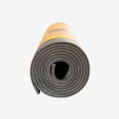 Para Rubber XL Yoga Mat - Storm (End View)