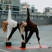 4 in. Recycled Foam Yoga Block - Black