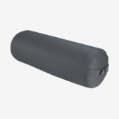 Round Yoga Bolster - Gray