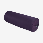 Round Yoga Bolster - Plum