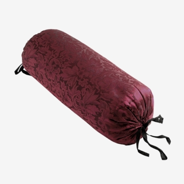 Silk Neck Pillow - Merlot