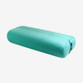 Standard Yoga Bolster - Aqua (Bottom View)