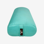 Standard Yoga Bolster - Aqua (End View)