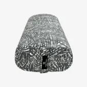 Standard Yoga Bolster - Misty Palms (End View)
