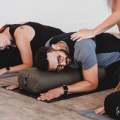 Standard Yoga Bolster - Olive
