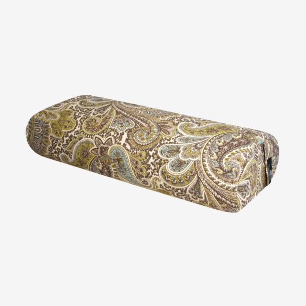 Standard Yoga Bolster - Paisley Café