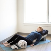 Standard Yoga Bolster - Wild Sky