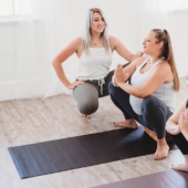 Tapas® Original 80 in. Yoga Mat - Black