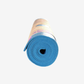 Tapas® Travel Yoga Mat - Blue (End View)