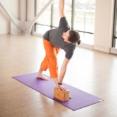 Tapas® Ultra 68 in. Yoga Mat - Eggplant