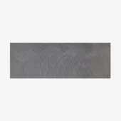 The Yoga Towel - Graphite (Unrolled View)