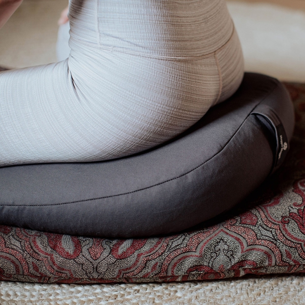 VShaped Meditation Cushion Hugger Mugger