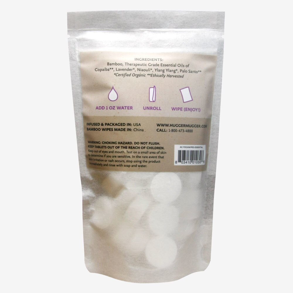 Yoga Wipes - Essential Oil Blend