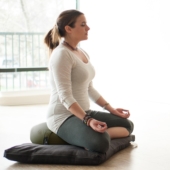 Zafu Meditation Cushion - Olive