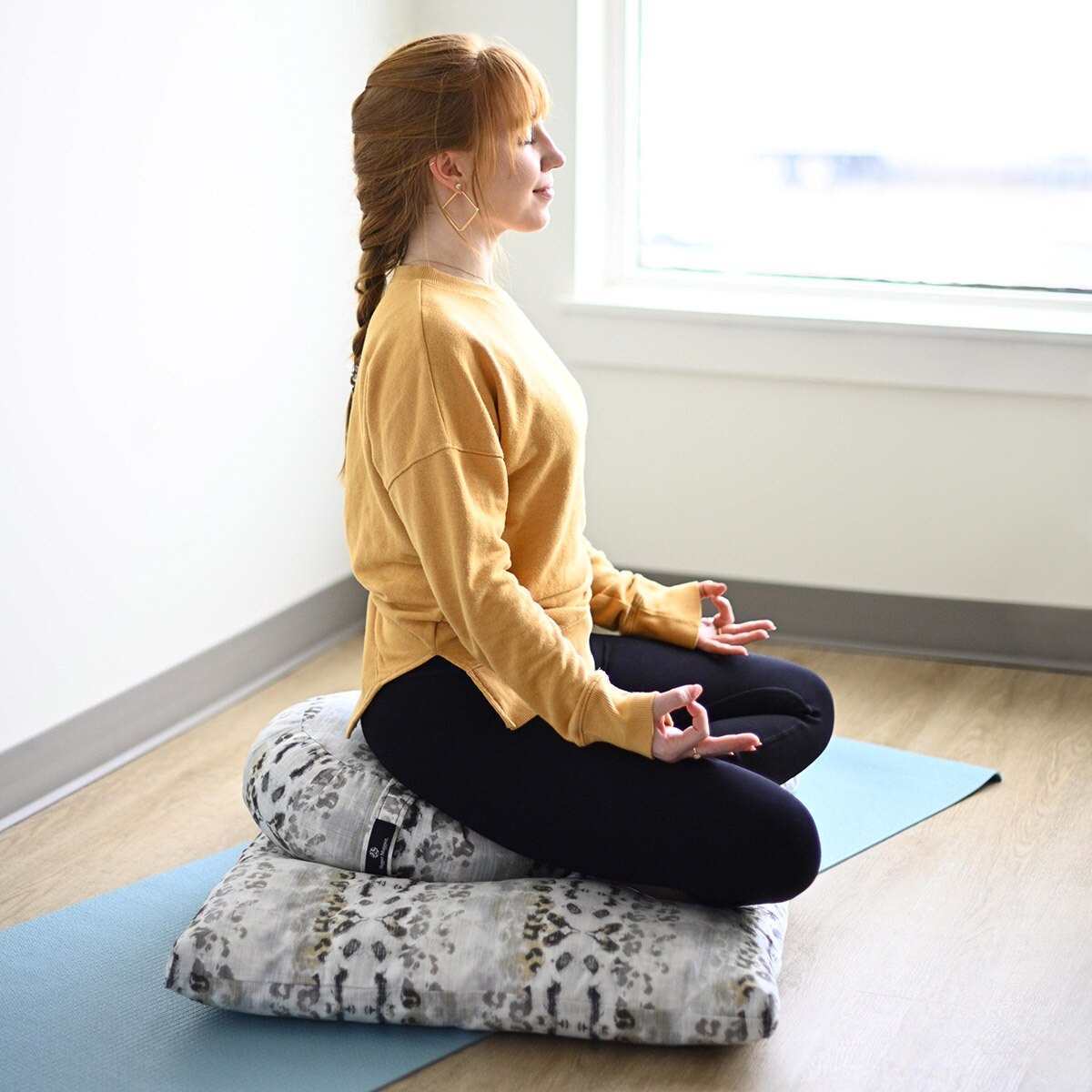 Meditation Yoga Cushion, Zafu Meditation Yoga