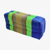 Zafuko® Yoga & Meditation Cushion - Dark Blue/Green (Side View)