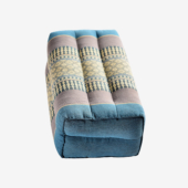Zafuko Yoga & Meditation Cushion - Teal/Turquoise (End View)