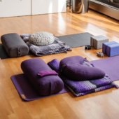 Props in Yoga Studio