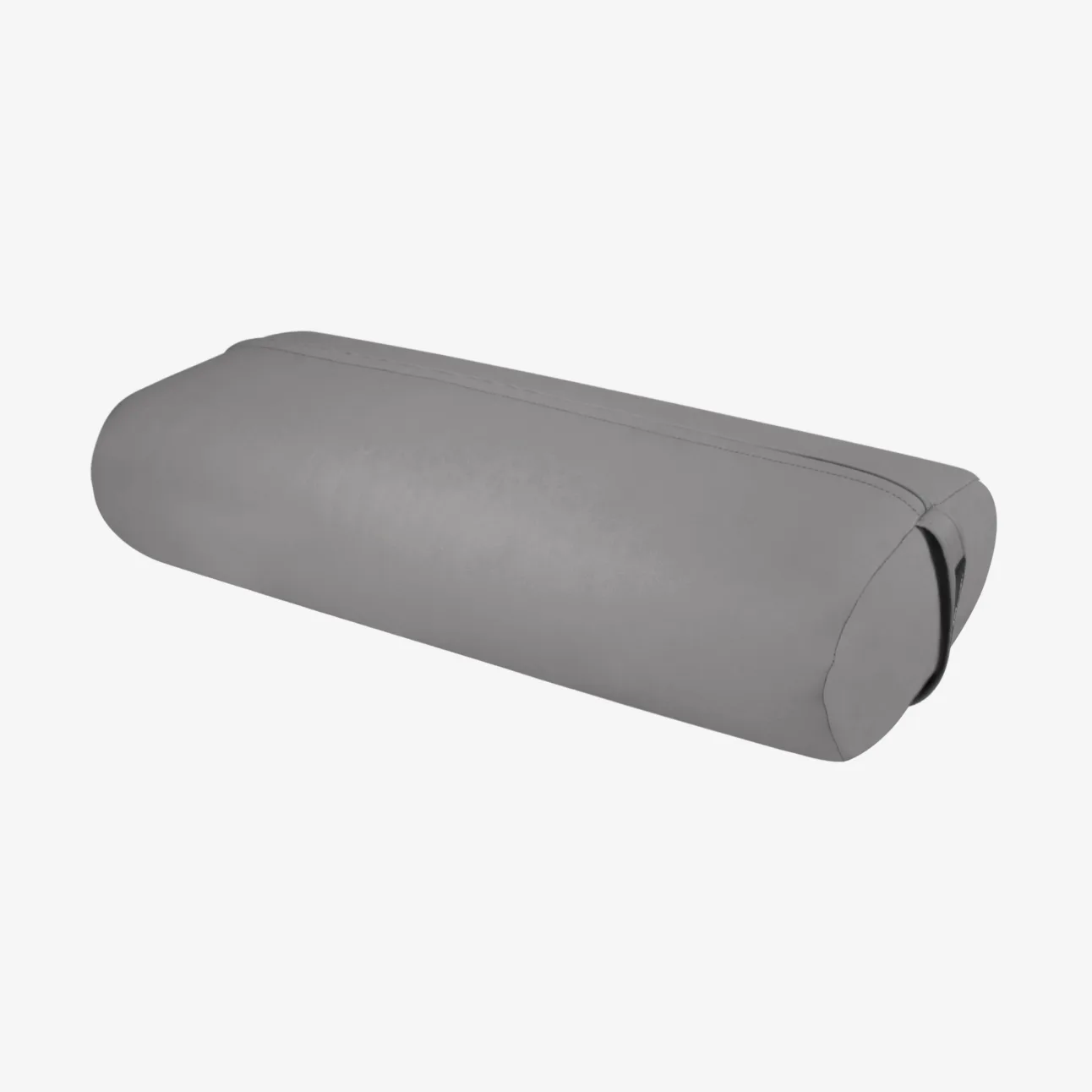 EZ Clean Standard Yoga Bolster - Charcoal (Bottom View)