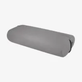 EZ Clean Standard Yoga Bolster - Charcoal (Bottom View)