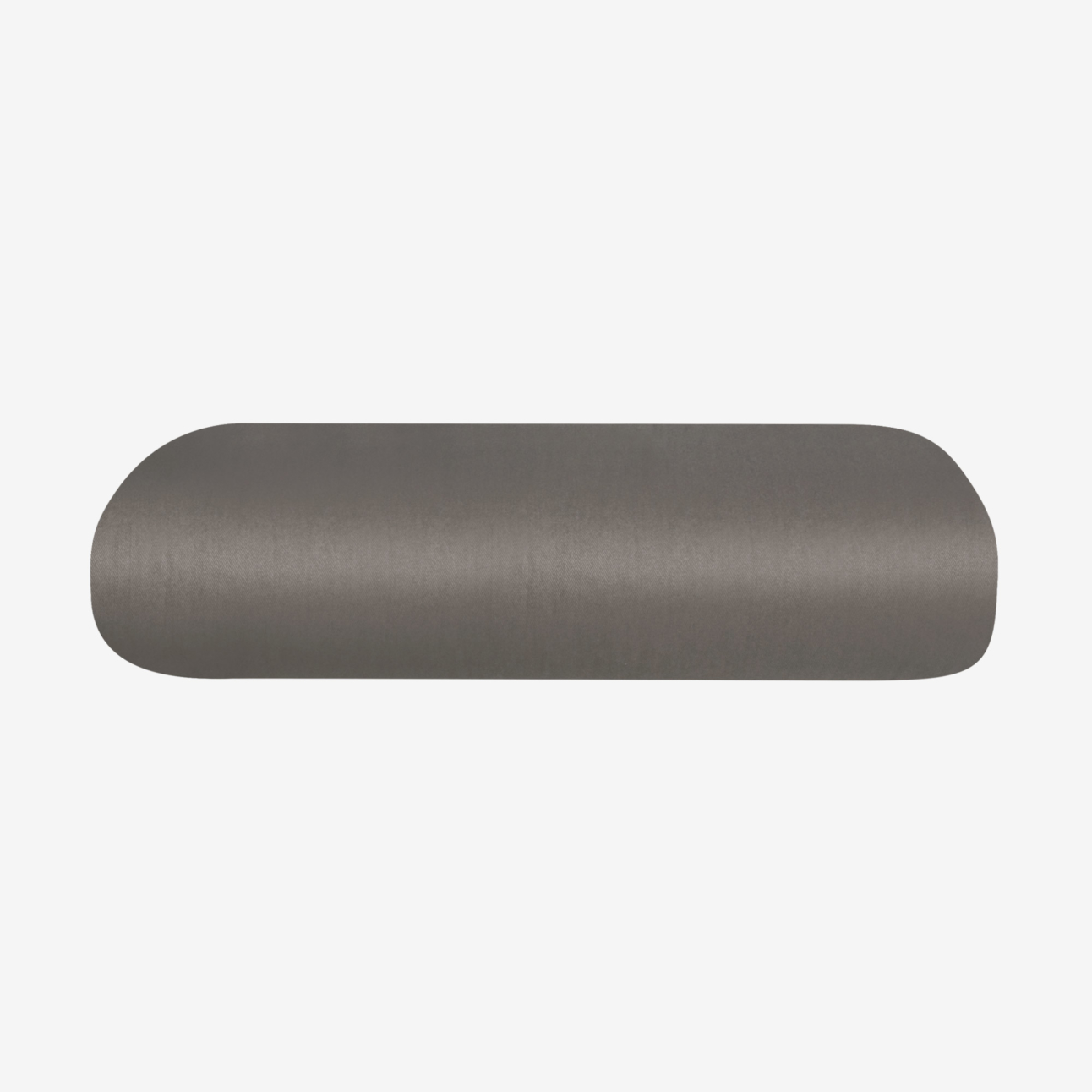Standard Yoga Bolster - Gray (Side View)