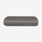 Standard Yoga Bolster - Gray (Side View)