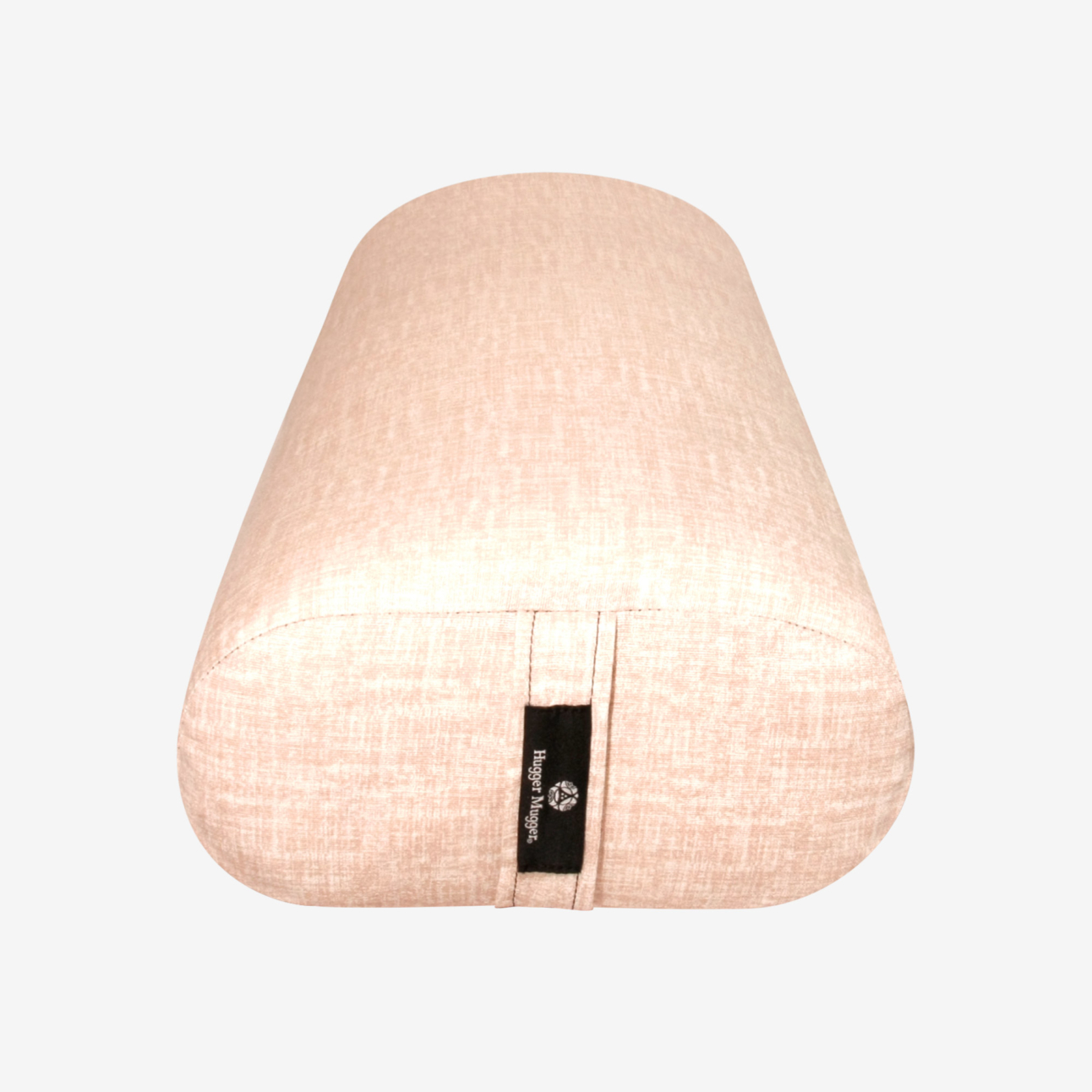 Standard Yoga Bolster - Rose Quartz (End View)