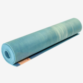 Para Rubber XL Yoga Mat - Rain (Rolled View)