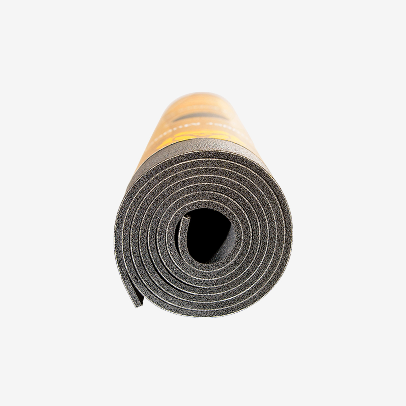 Para Rubber Yoga Mat - Storm (End View)