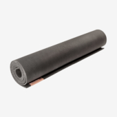 Para Rubber Yoga Mat - Storm (Rolled View)