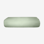 EZ Clean Standard Yoga Bolster - Sage (Side View)