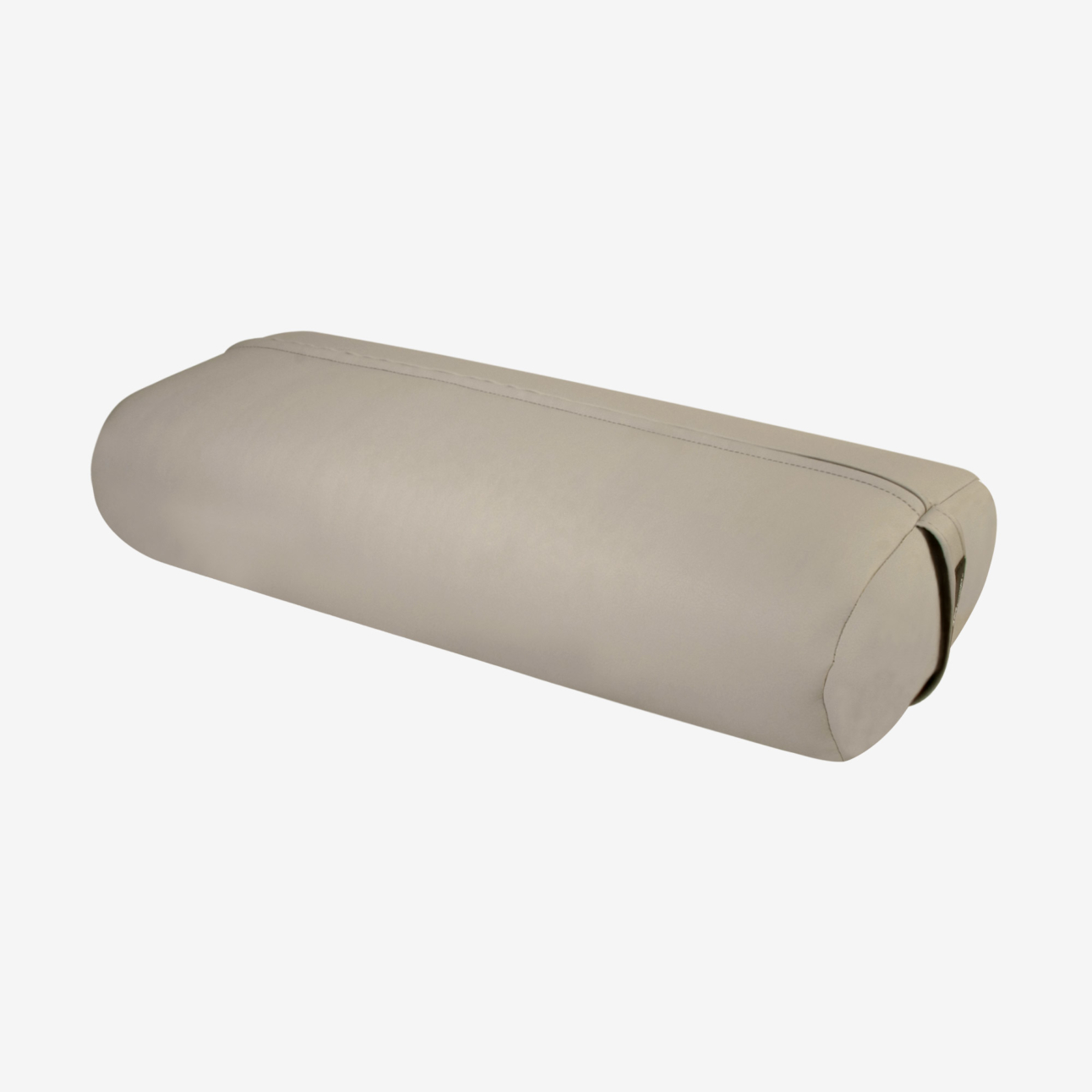 EZ Clean Standard Yoga Bolster - Taupe (Bottom View)
