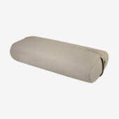 EZ Clean Standard Yoga Bolster - Taupe (Bottom View)