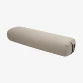 EZ Clean Standard Yoga Bolster - Taupe (Top View)