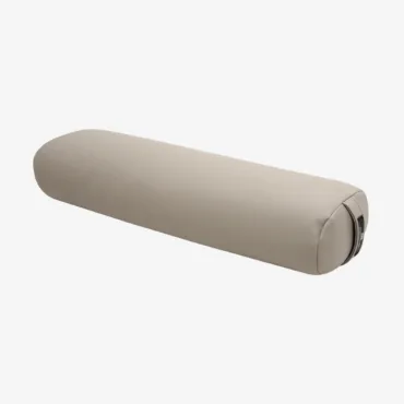 EZ Clean Standard Yoga Bolster - Taupe (Top View)
