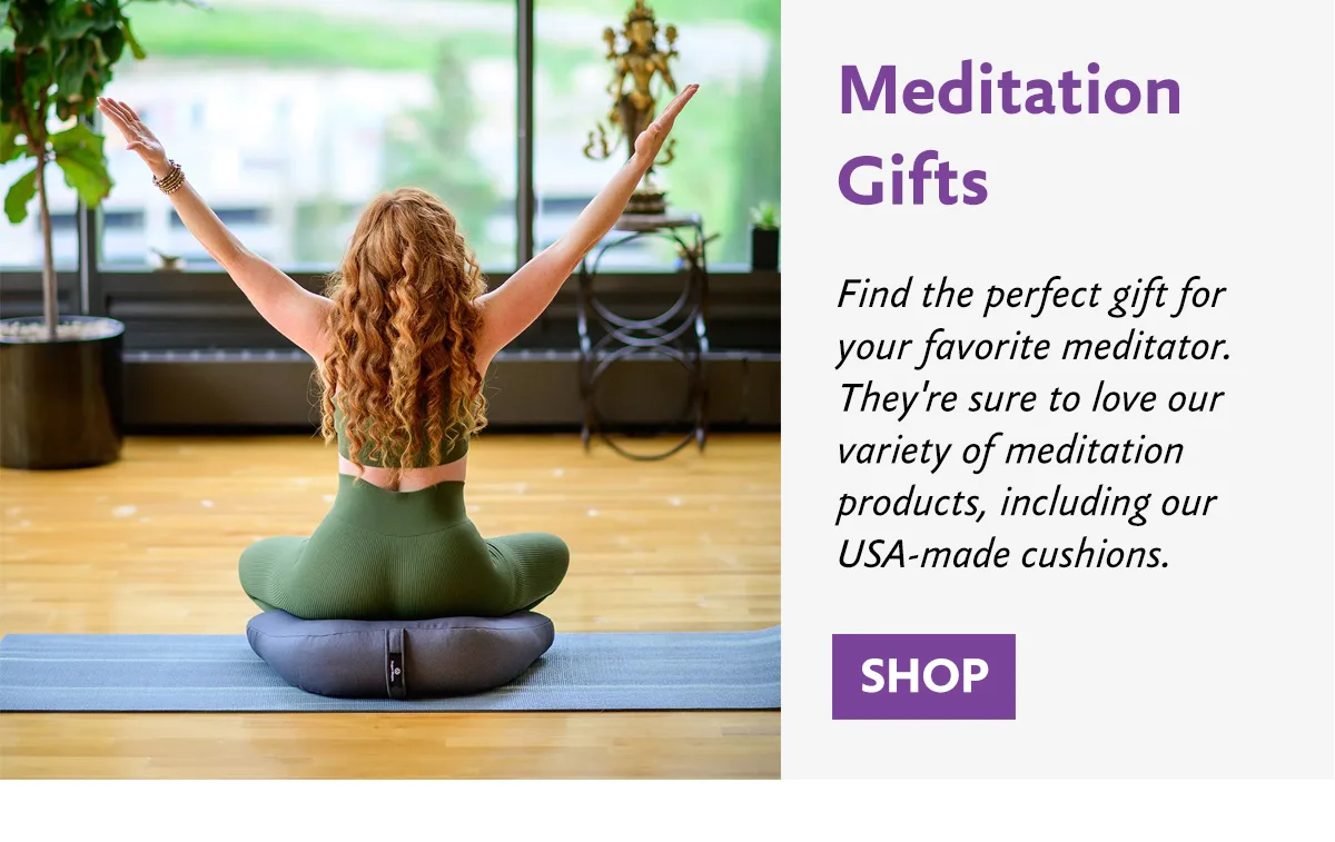 Holiday Yoga & Meditation Gift Guide - Restorative Gifts - SHOP
