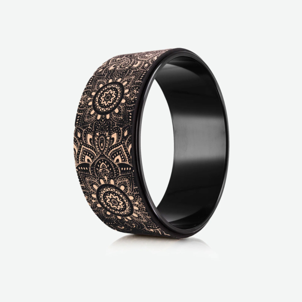 YDL Cork Yoga Wheel - For Enhancing Yoga Poses At Home Or Studio