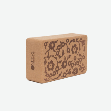 Cork Yoga Block - Floral Batik